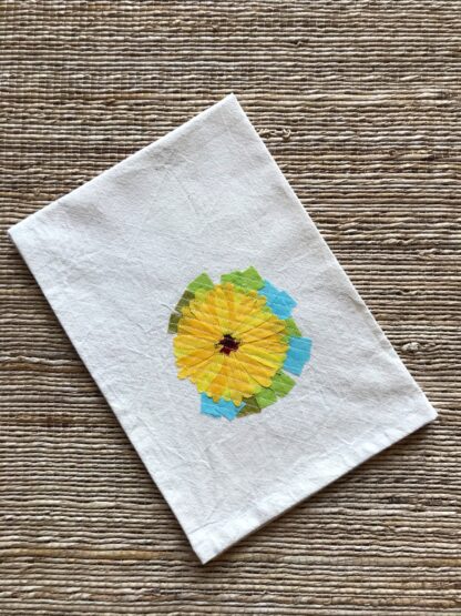 Yellow Jerbra Kitchen Towel - Image 4